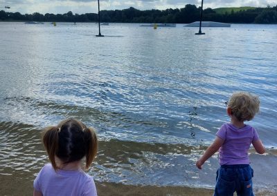 Zeumeren waterpret kinderen waterski Voorthuizen Barneveld gastouder Het Kukelesaantje